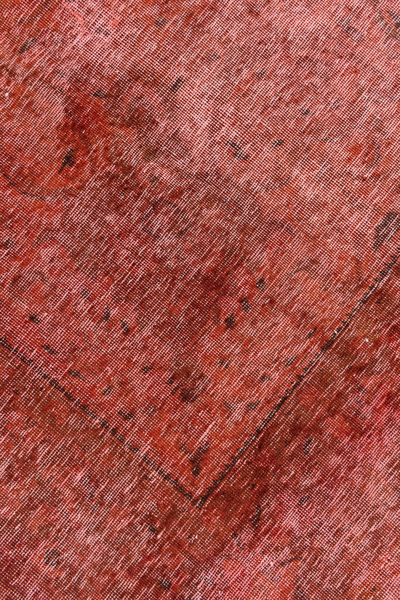 9' 5 x 12' 8 Hand Knotted Ultra Vintage Persian Wool Rug