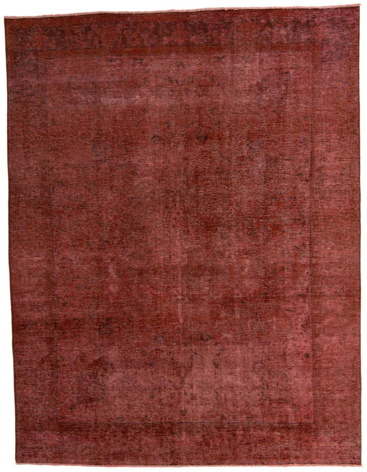 Detail image of 9' 5 x 12' 8 Hand Knotted Ultra Vintage Persian Wool Rug
