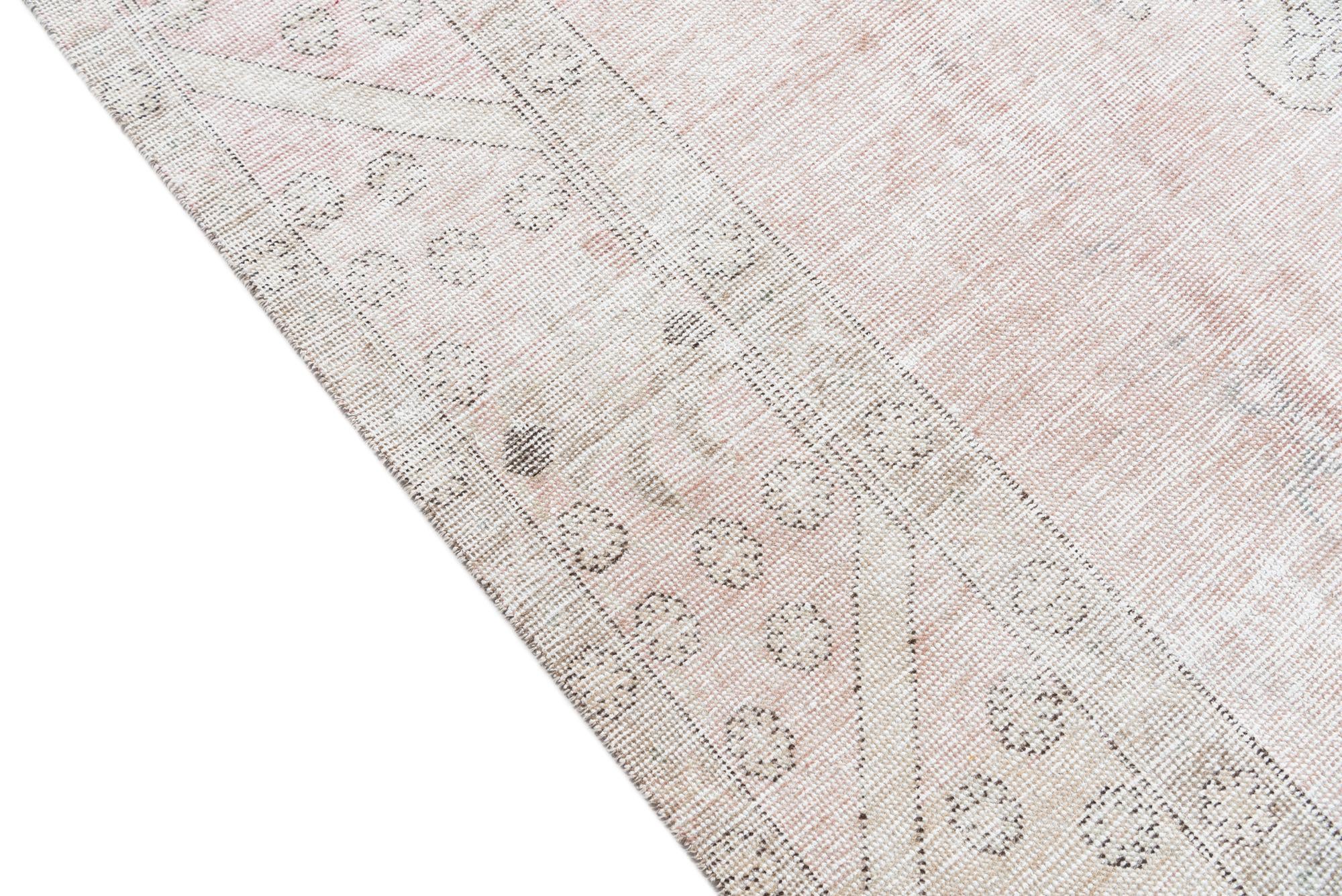 9' 7 x 12' 7 Hand Knotted Ultra Vintage Persian Wool Rug