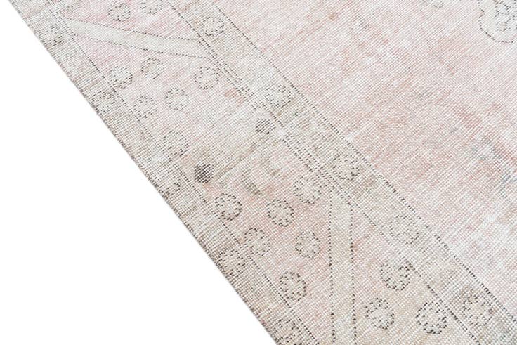 Detail image of 9' 7 x 12' 7 Hand Knotted Ultra Vintage Persian Wool Rug
