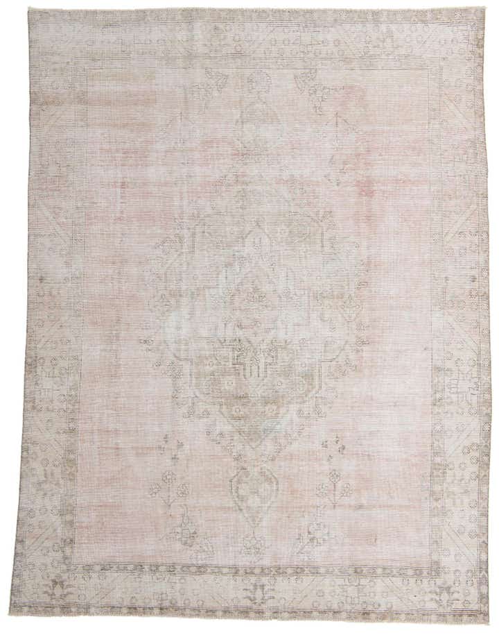 9' 7 x 12' 7 Hand Knotted Ultra Vintage Persian Wool Rug