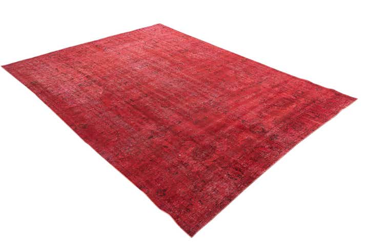 9' 1 x 12' 4 Hand Knotted Ultra Vintage Persian Wool Rug