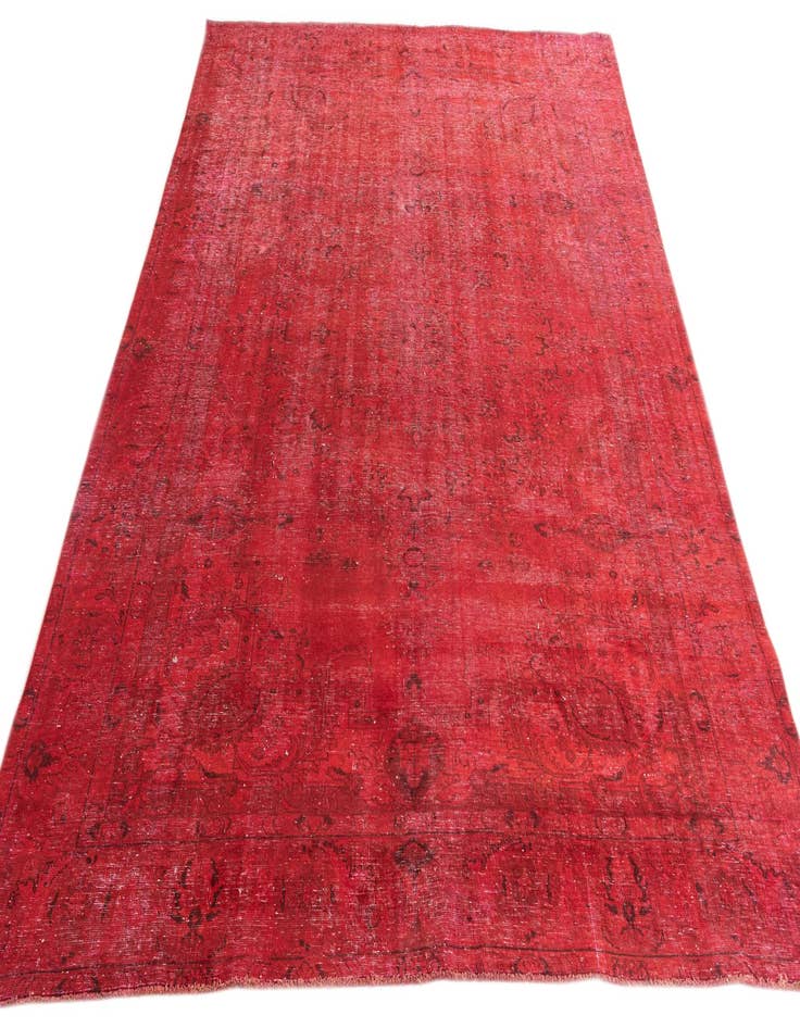 Detail image of 9' 1 x 12' 4  Hand Knotted Ultra Vintage Persian Wool Rug