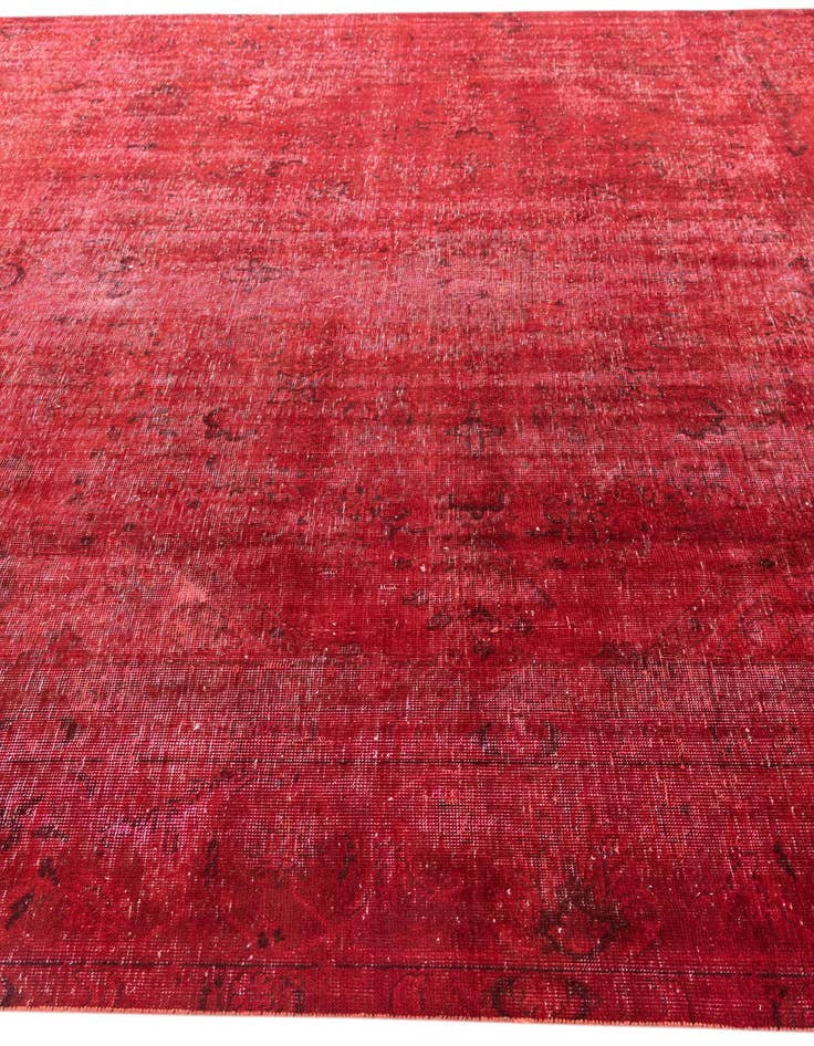 Detail image of 9' 1 x 12' 4  Hand Knotted Ultra Vintage Persian Wool Rug