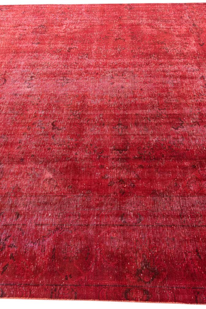 9' 1 x 12' 4 Hand Knotted Ultra Vintage Persian Wool Rug