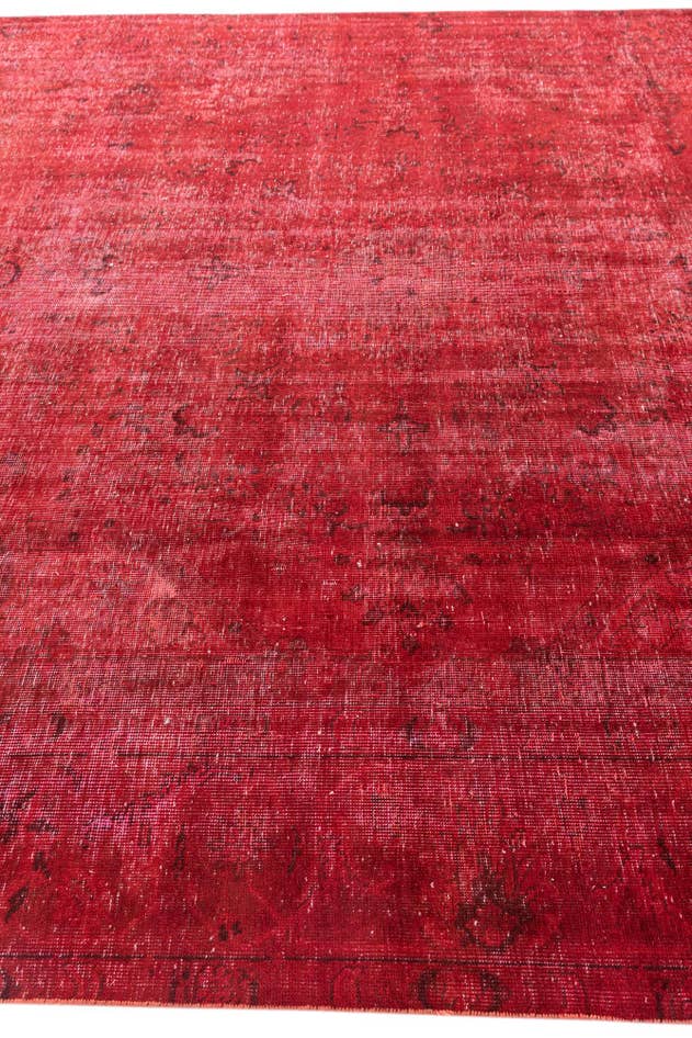 Detail image of 275cm x 375cm Hand Knotted Ultra Vintage Persian Wool Rug