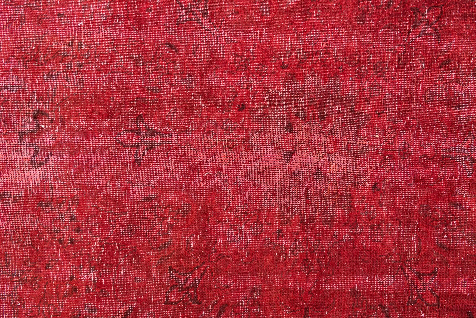 9' 1 x 12' 4 Hand Knotted Ultra Vintage Persian Wool Rug