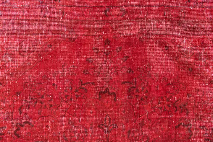 9' 1 x 12' 4 Hand Knotted Ultra Vintage Persian Wool Rug