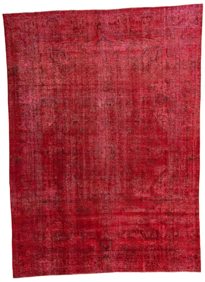 9' 1 x 12' 4 Hand Knotted Ultra Vintage Persian Wool Rug