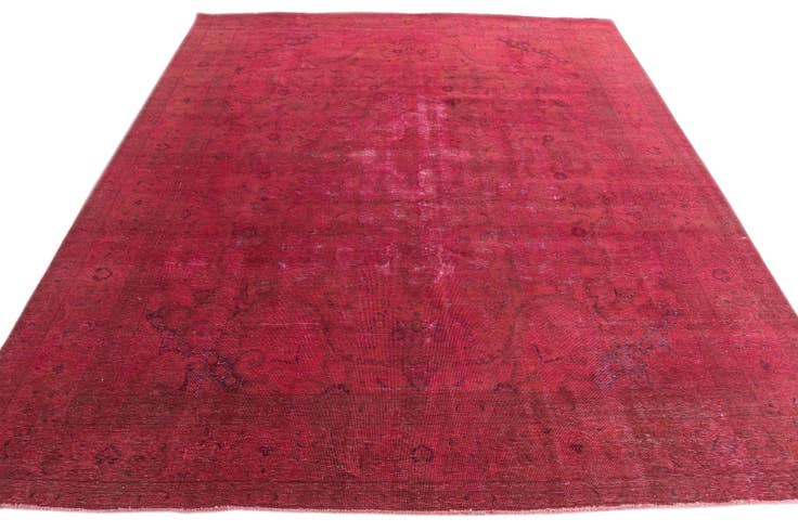 Detail image of 9' 9 x 12' 5 Hand Knotted Ultra Vintage Persian Wool Rug