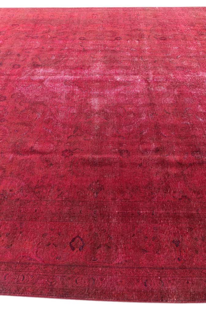 9' 9 x 12' 5 Hand Knotted Ultra Vintage Persian Wool Rug