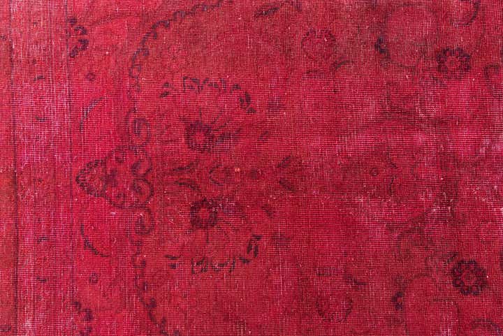 9' 9 x 12' 5 Hand Knotted Ultra Vintage Persian Wool Rug