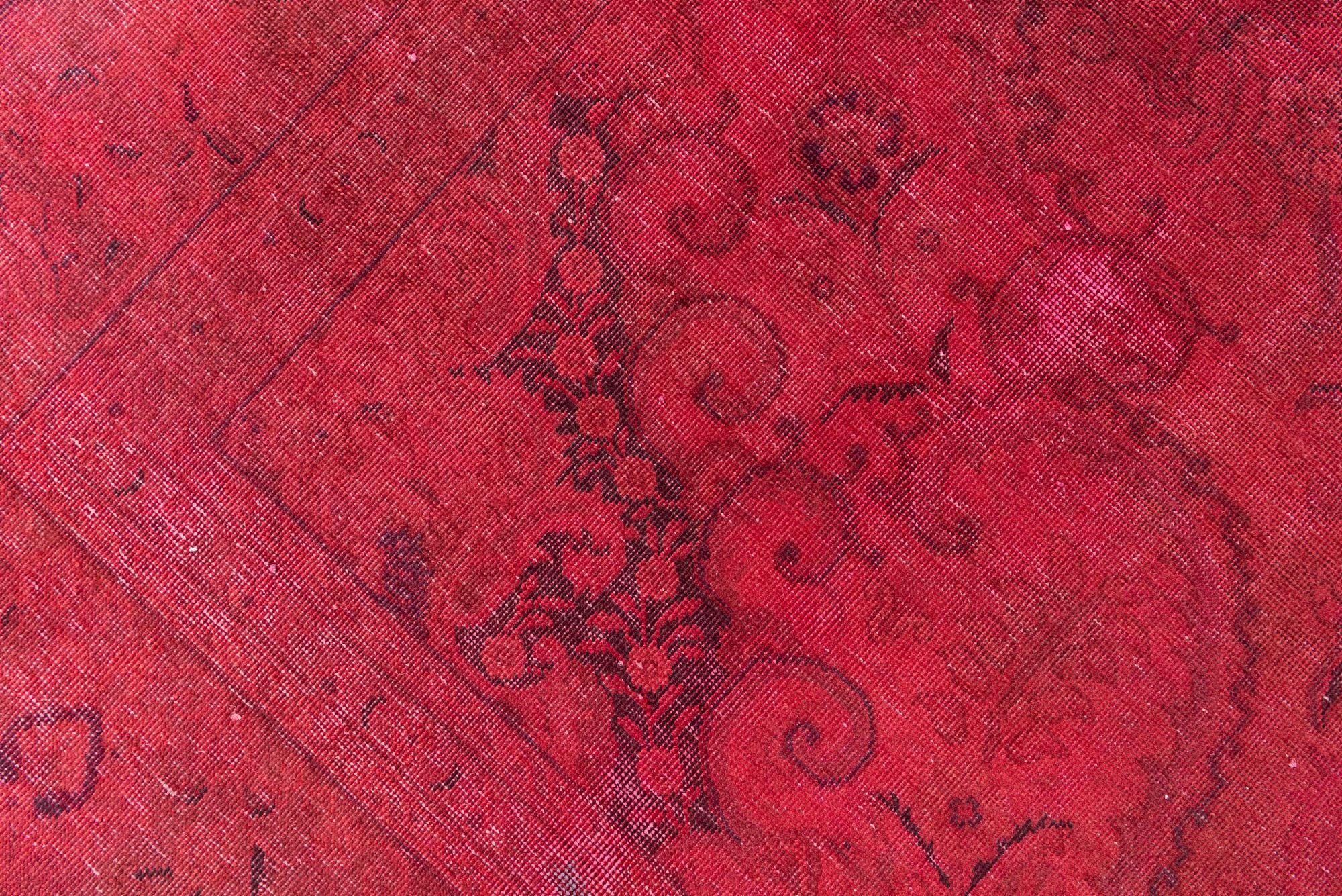 9' 9 x 12' 5 Hand Knotted Ultra Vintage Persian Wool Rug