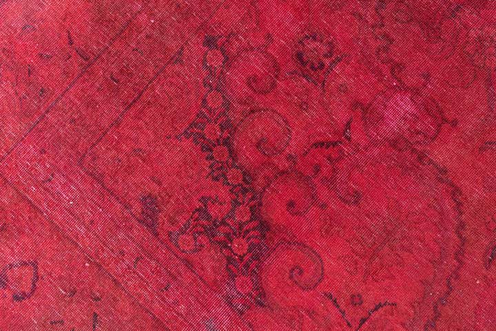 9' 9 x 12' 5 Hand Knotted Ultra Vintage Persian Wool Rug