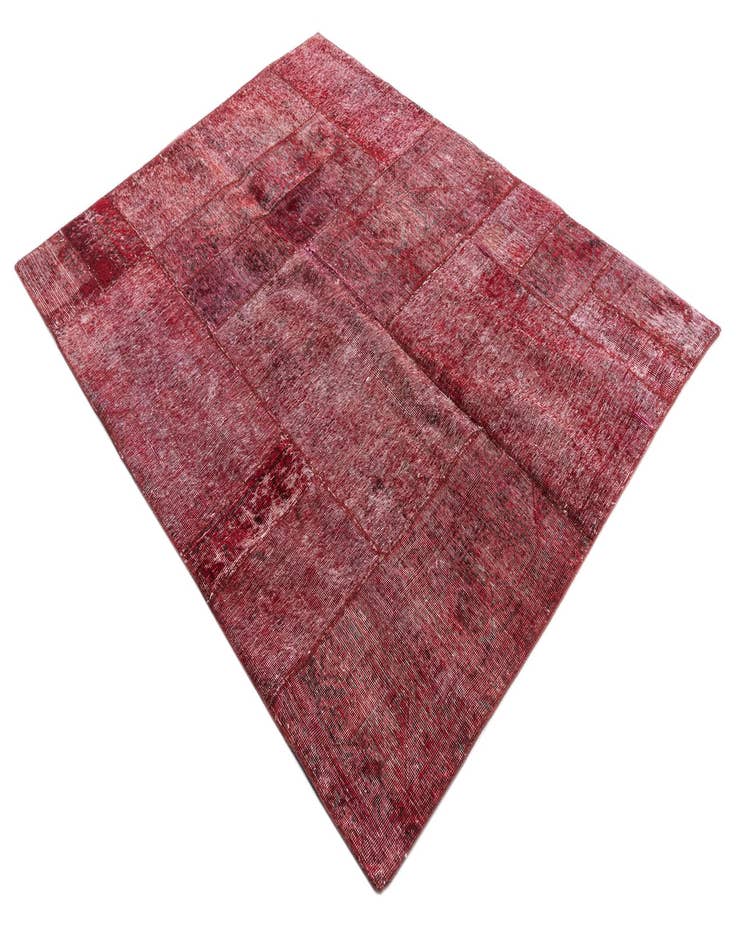 Detail image of 4' 9 x 6' 3  Hand Knotted Ultra Vintage Persian Wool Rug