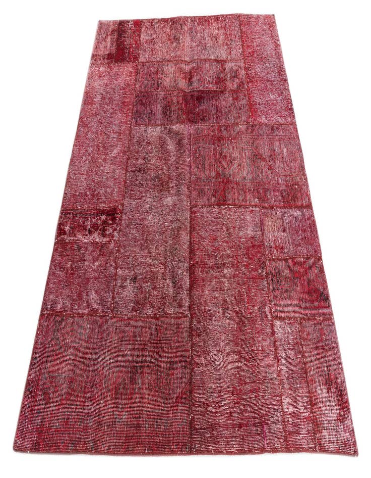 Detail image of 4' 9 x 6' 3  Hand Knotted Ultra Vintage Persian Wool Rug