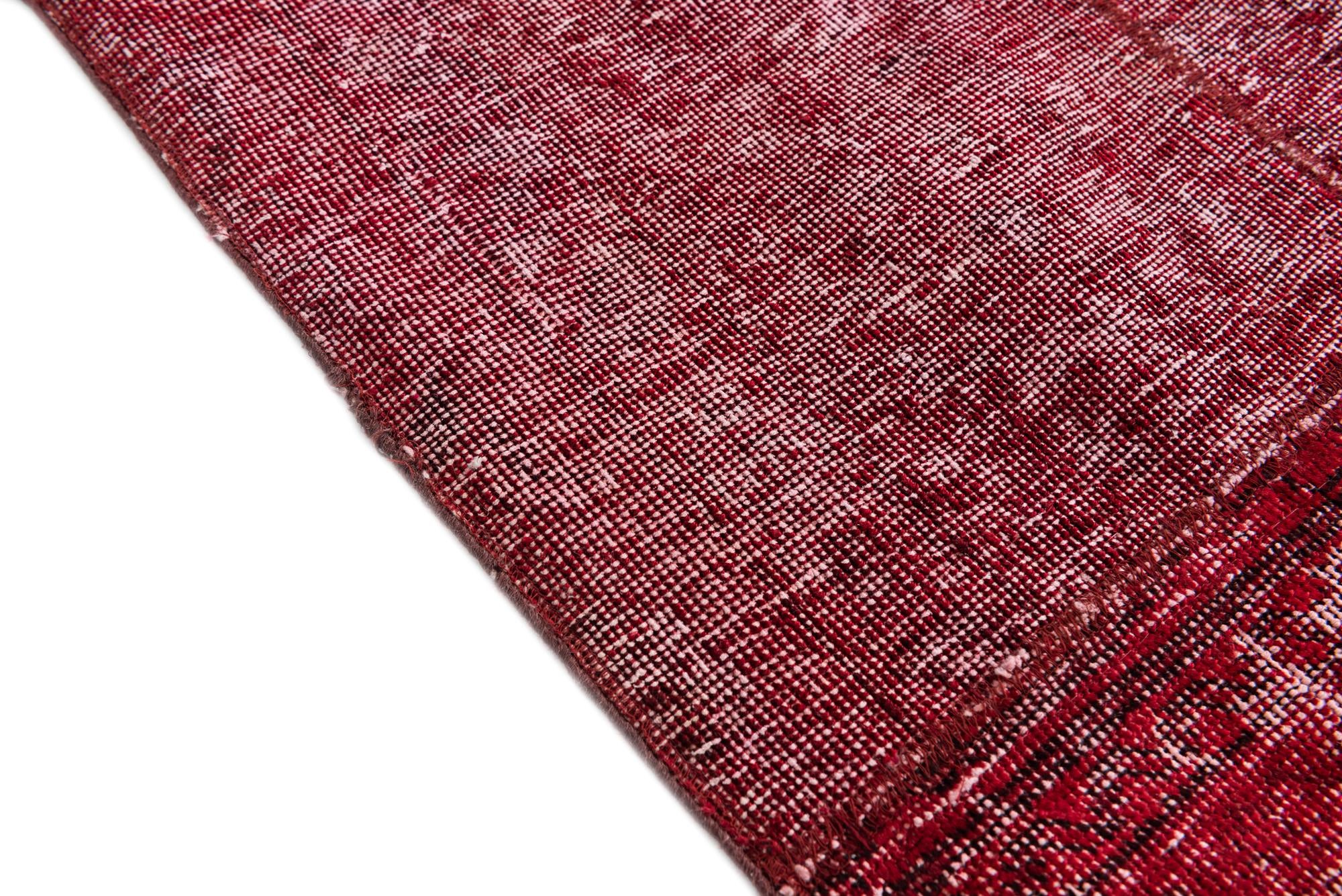 4' 9 x 6' 3 Hand Knotted Ultra Vintage Persian Wool Rug