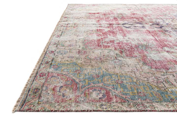 7' 3 x 10' 4 Hand Knotted Ultra Vintage Persian Wool Rug