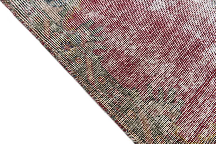 Detail image of 7' 3 x 10' 4 Hand Knotted Ultra Vintage Persian Wool Rug