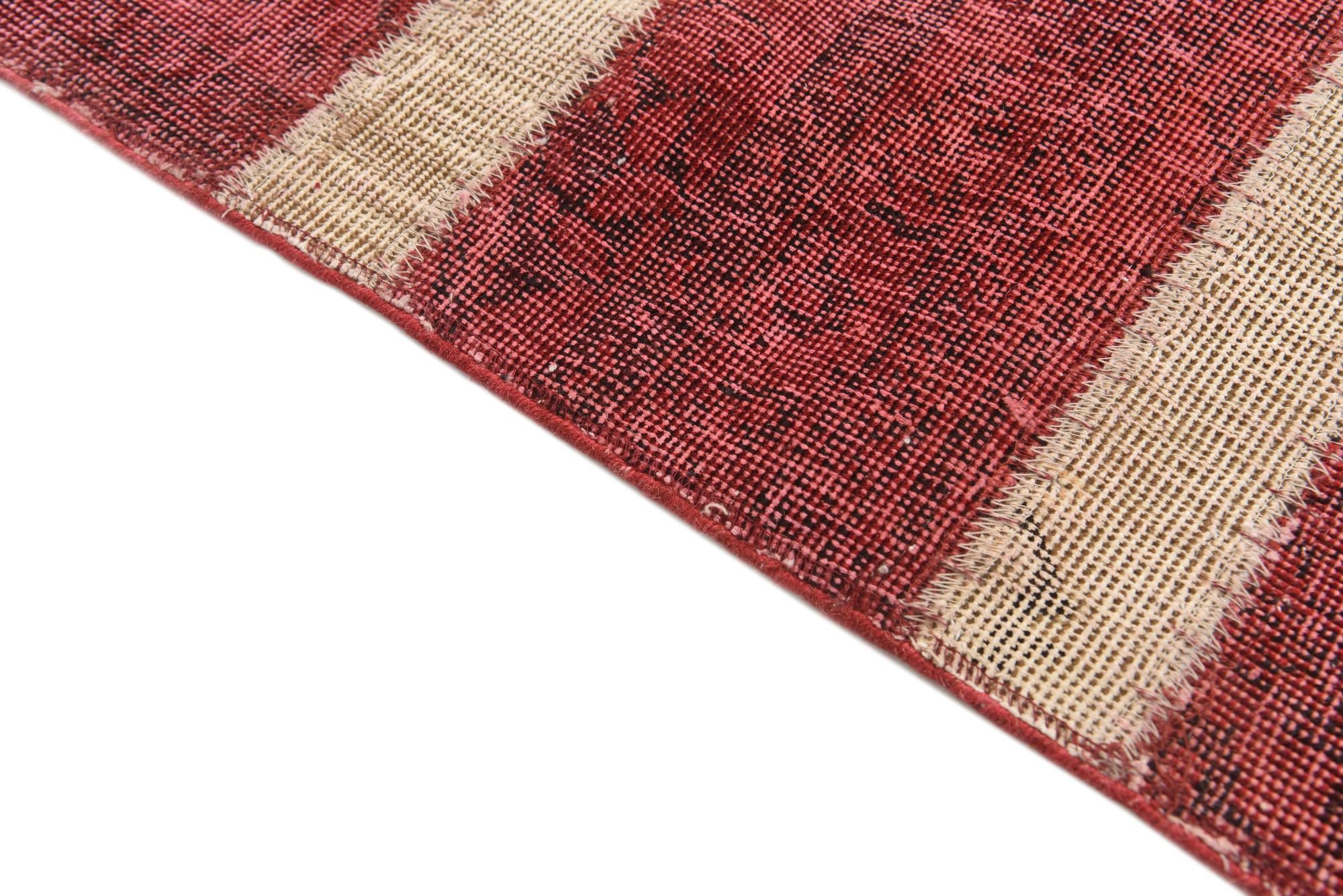 4' x 5' 10 Hand Knotted Ultra Vintage Persian Wool Rug