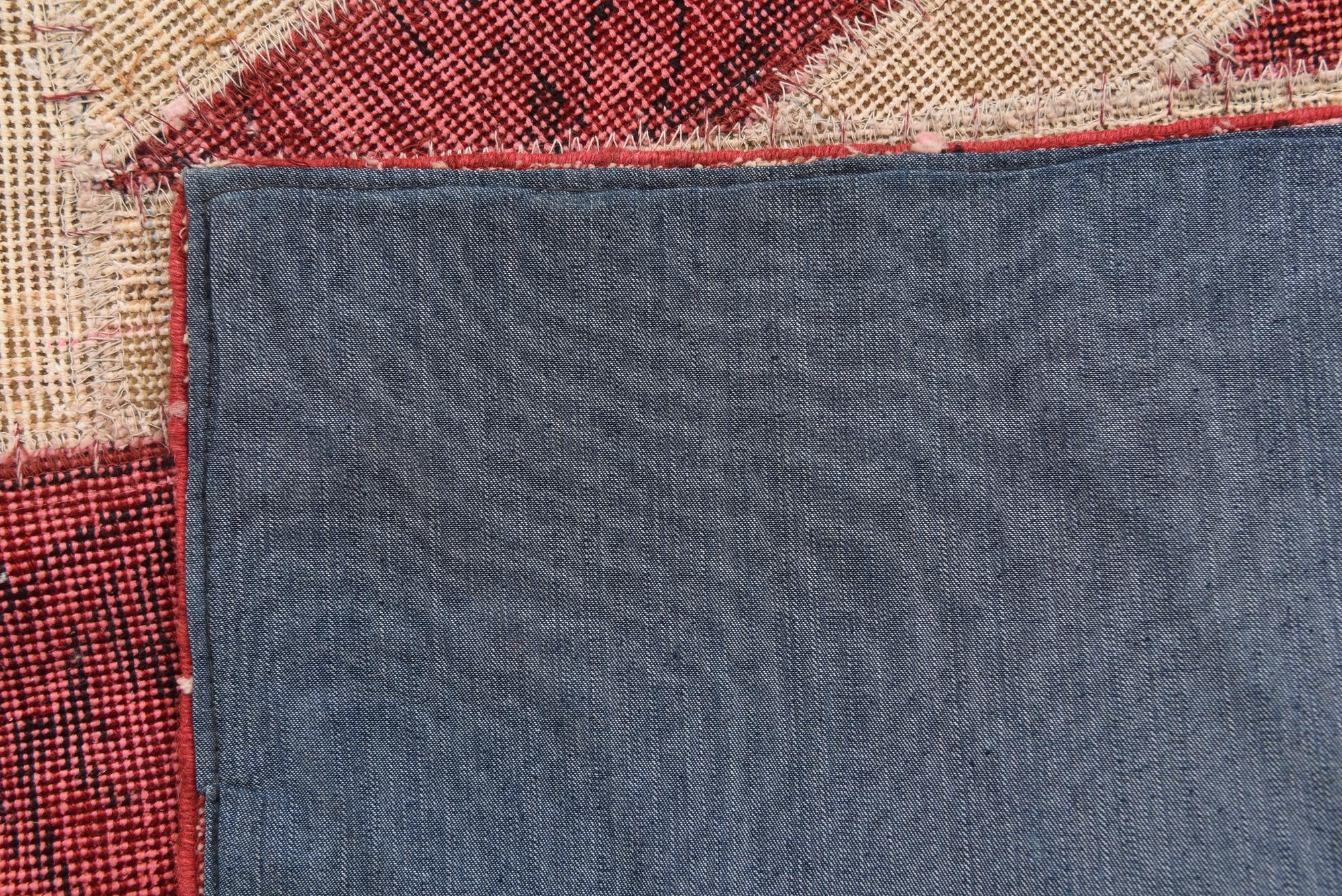 4' x 5' 10 Hand Knotted Ultra Vintage Persian Wool Rug