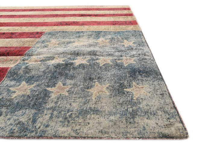 8' 2 x 10' Hand Knotted Ultra Vintage Persian Wool Rug