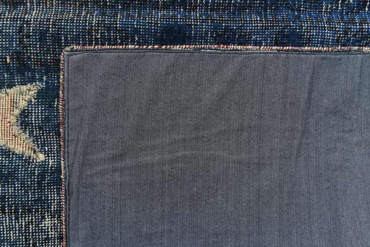 6' 2 x 9' Hand Knotted Ultra Vintage Persian Wool Rug