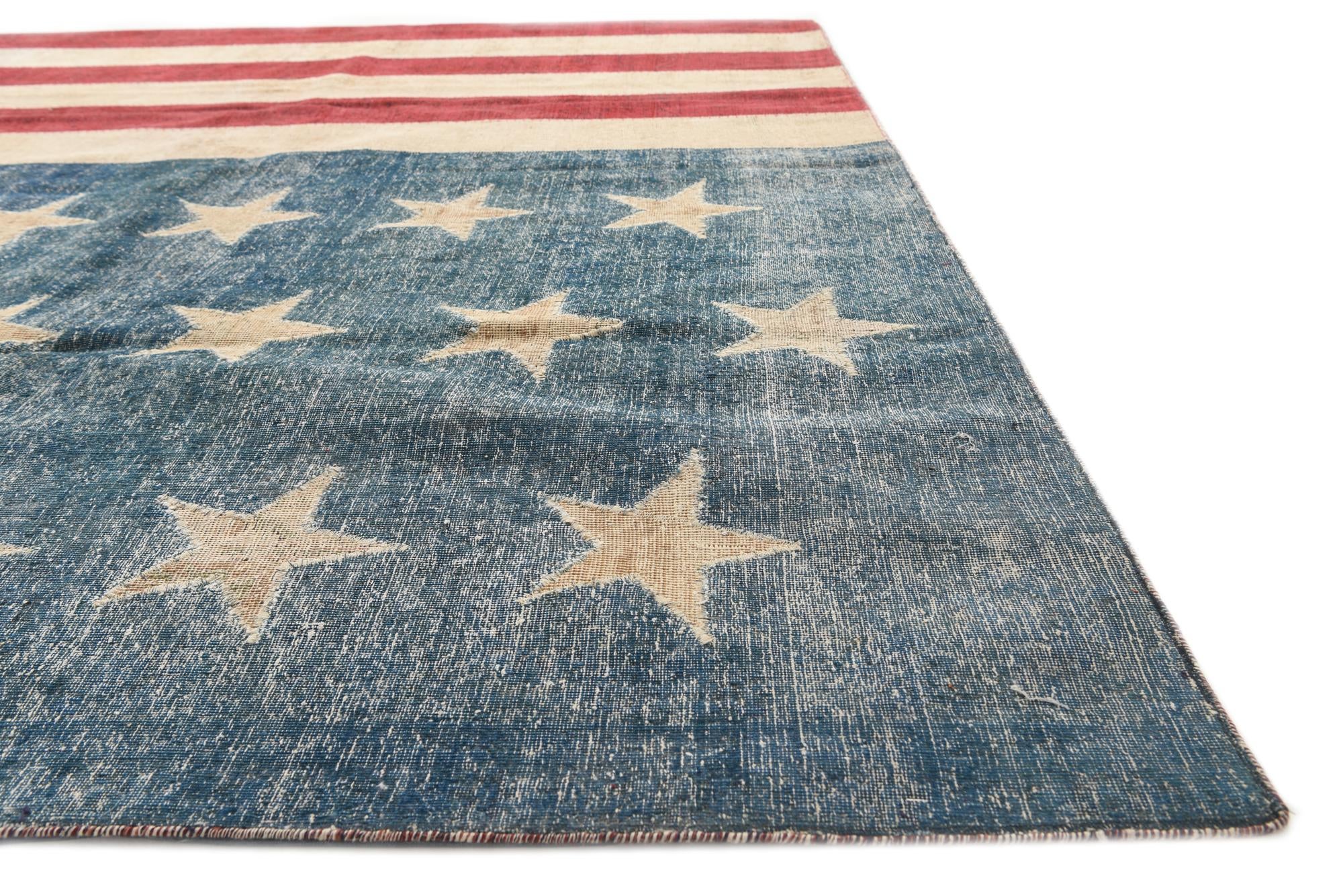 9' x 12' Hand Knotted Ultra Vintage Persian Wool Rug