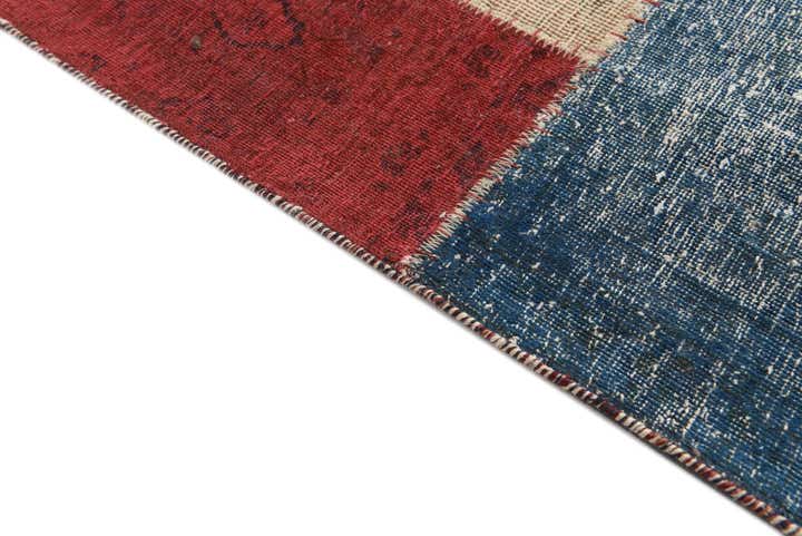 9' x 12' Hand Knotted Ultra Vintage Persian Wool Rug