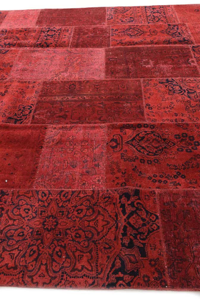 10' x 13' 1 Hand Knotted Ultra Vintage Persian Wool Rug