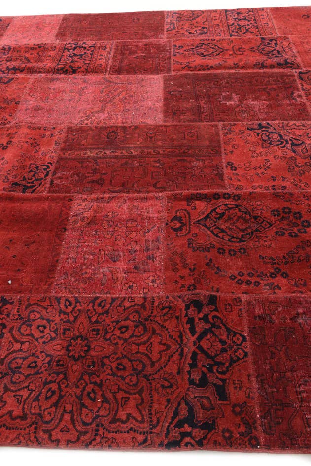 Detail image of 10' x 13' 1 Hand Knotted Ultra Vintage Persian Wool Rug