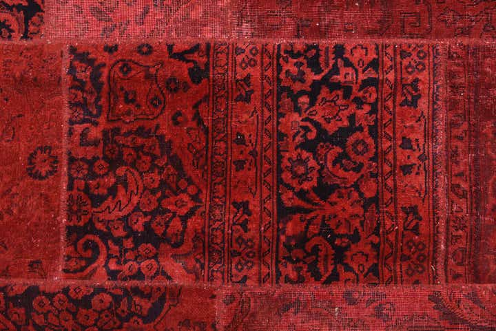10' x 13' 1 Hand Knotted Ultra Vintage Persian Wool Rug