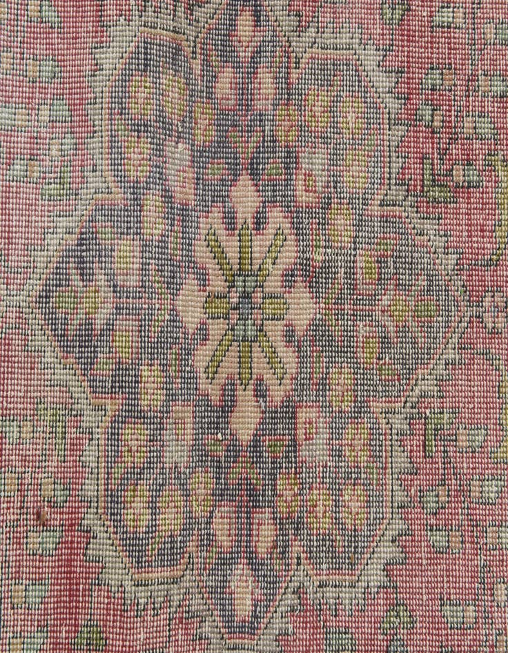 Detail image of 3' 2 x 5' 1  Hand Knotted Ultra Vintage Persian Wool Rug
