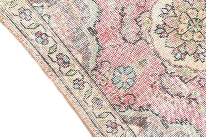 3' 2 x 4' 7 Hand Knotted Ultra Vintage Persian Wool Rug