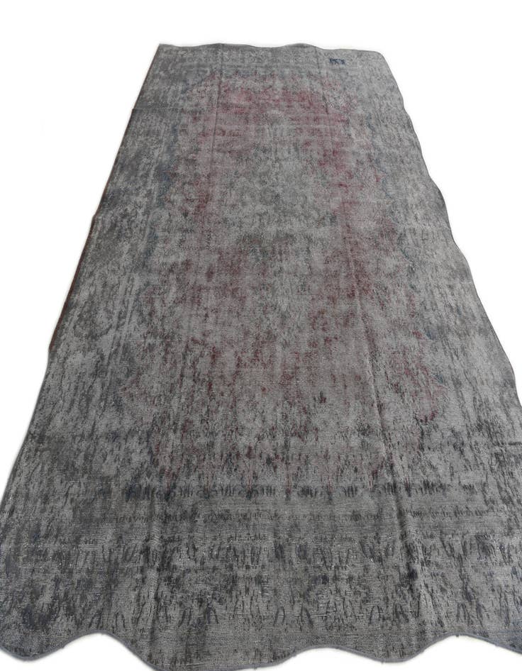 Detail image of 9' 5 x 12' 10  Hand Knotted Ultra Vintage Persian Wool Rug