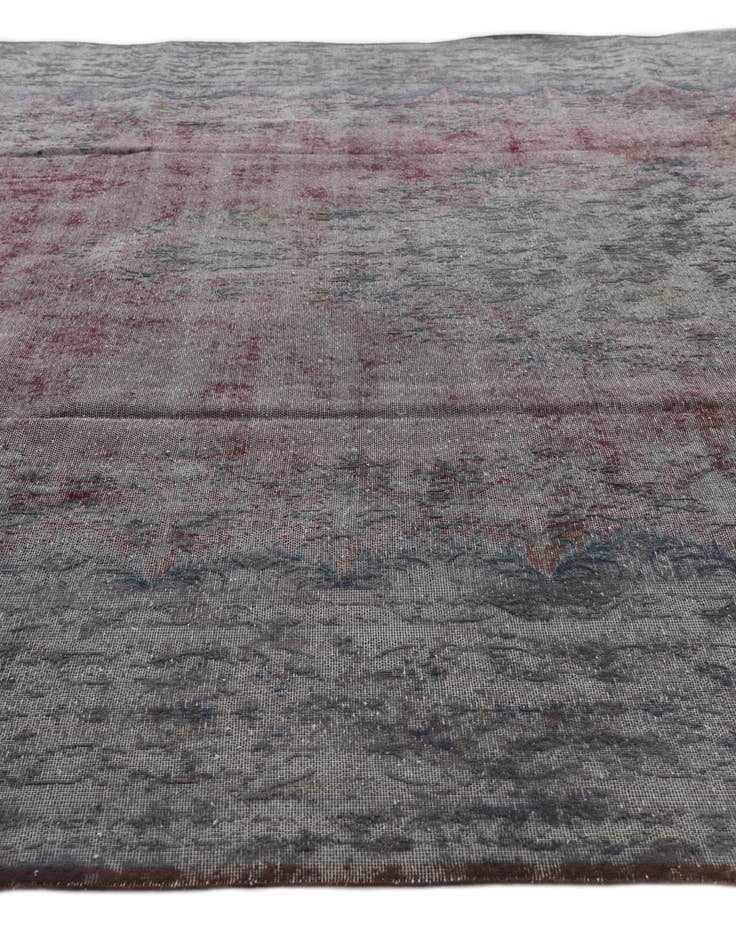 Detail image of 9' 5 x 12' 10  Hand Knotted Ultra Vintage Persian Wool Rug