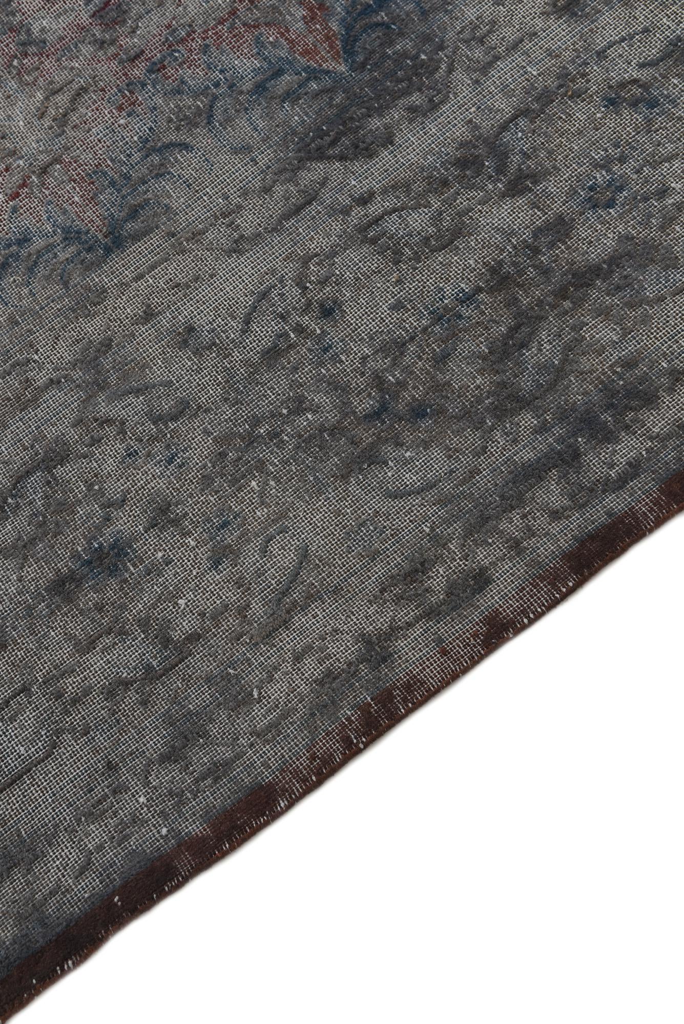 9' 5 x 12' 10 Hand Knotted Ultra Vintage Persian Wool Rug