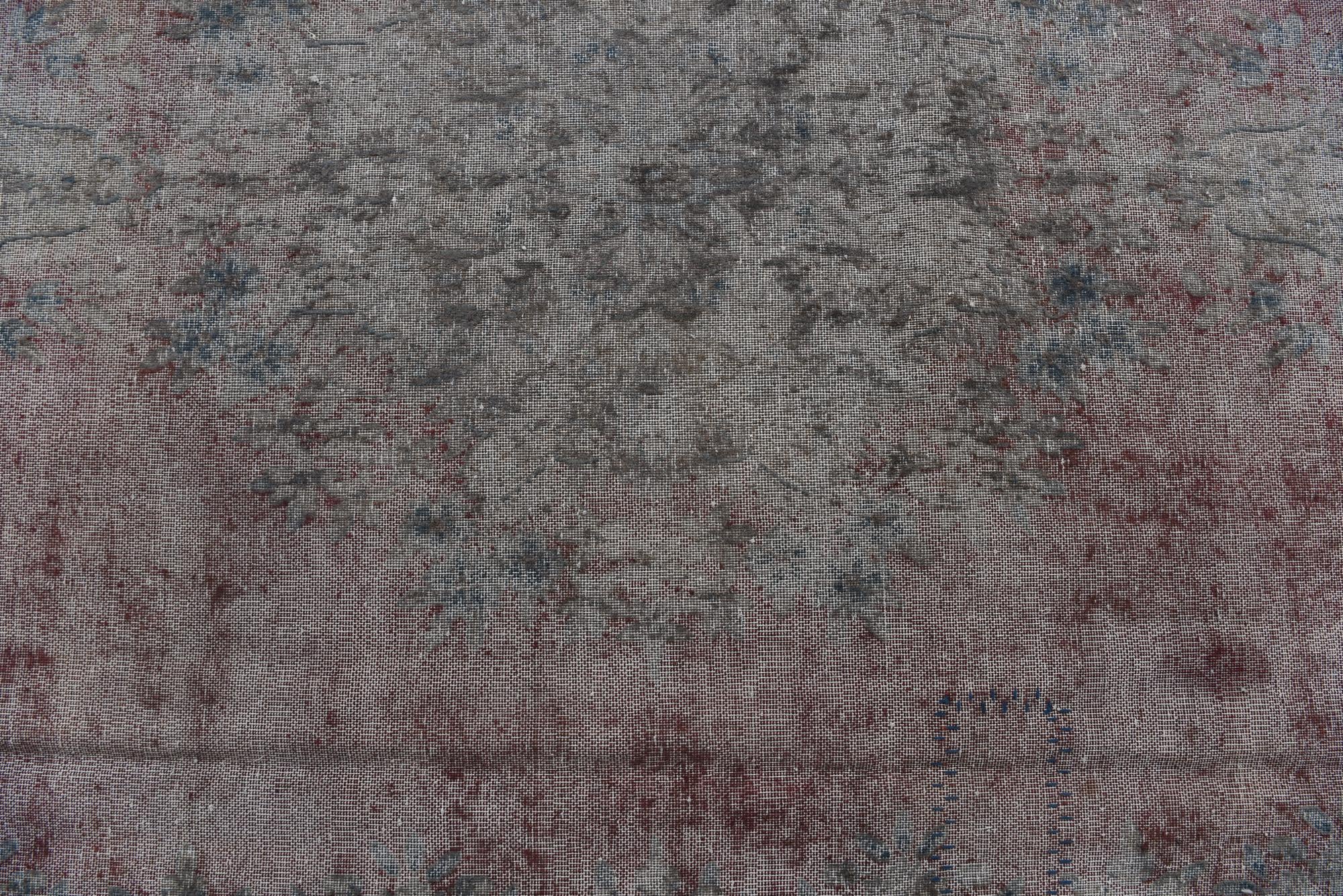 9' 5 x 12' 10 Hand Knotted Ultra Vintage Persian Wool Rug