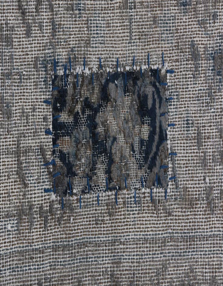 Detail image of 9' 5 x 12' 10  Hand Knotted Ultra Vintage Persian Wool Rug