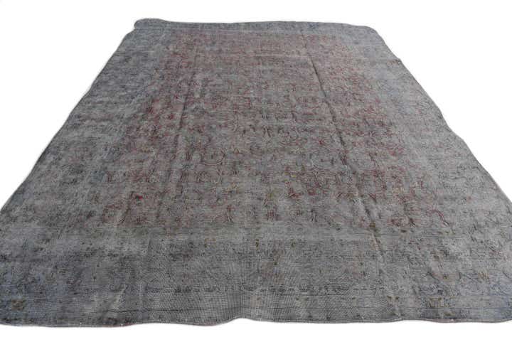 9' 6 x 12' 3 Hand Knotted Ultra Vintage Persian Wool Rug