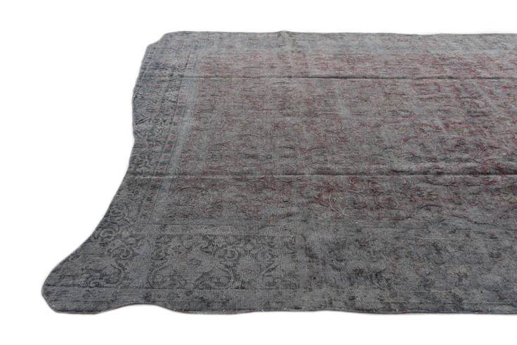 Detail image of 9' 6 x 12' 3 Hand Knotted Ultra Vintage Persian Wool Rug
