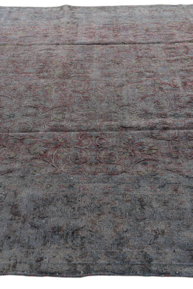 Detail image of 9' 6 x 12' 3 Hand Knotted Ultra Vintage Persian Wool Rug