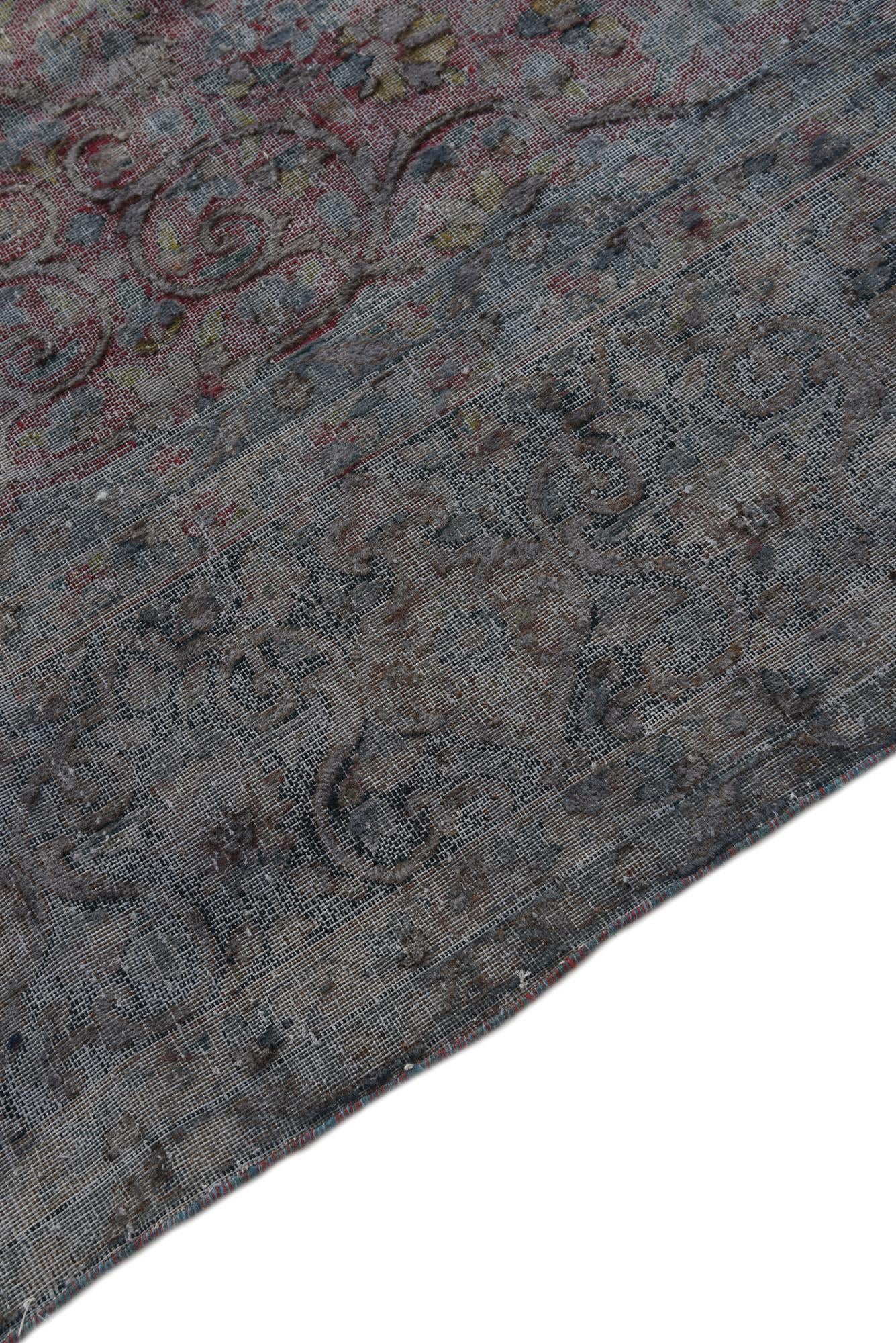 9' 6 x 12' 3 Hand Knotted Ultra Vintage Persian Wool Rug