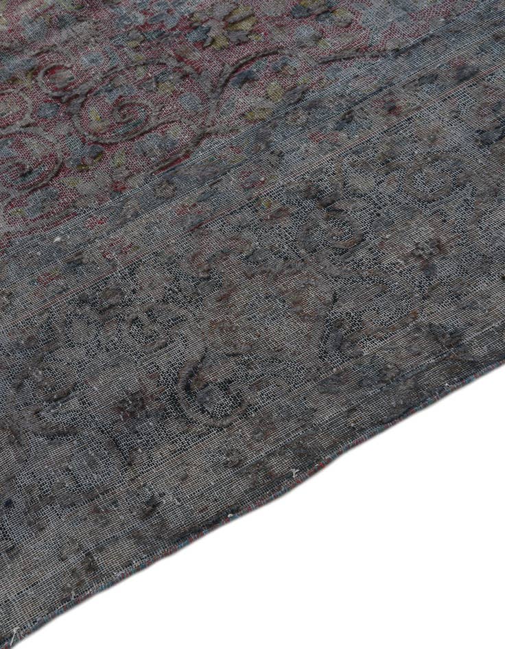 Detail image of 9' 6 x 12' 3  Hand Knotted Ultra Vintage Persian Wool Rug