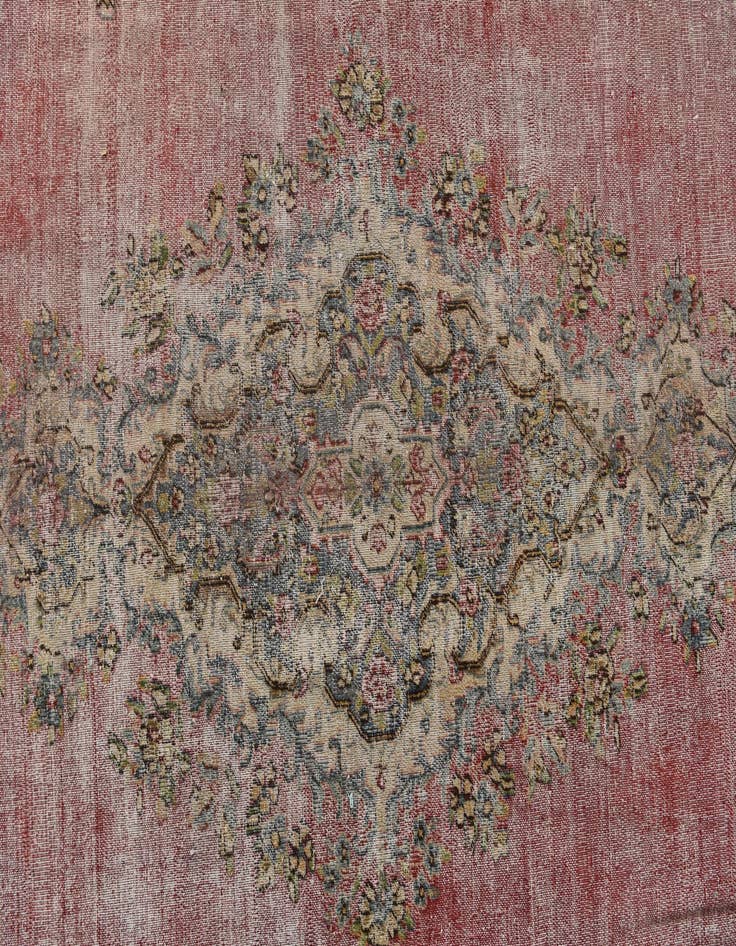 Detail image of 9' 9 x 12' 8  Hand Knotted Ultra Vintage Persian Wool Rug