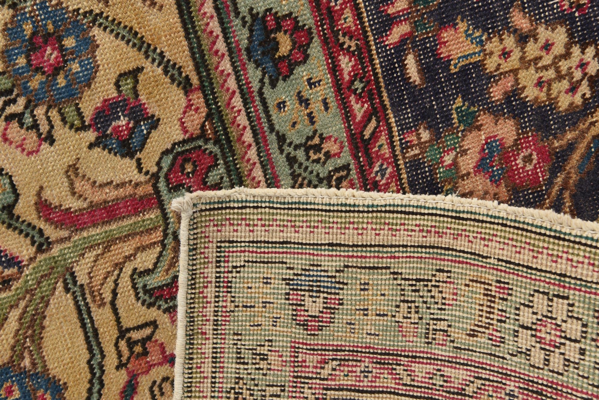 285cm x 370cm anudado a mano Ultra Vintage Alfombra Persa Lana