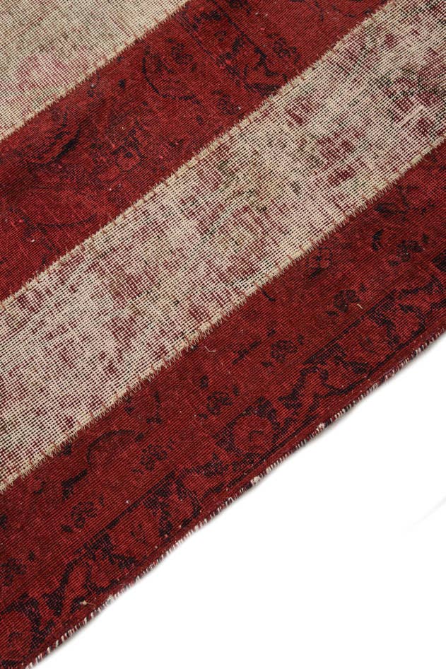 Detail image of 8' 1 x 10' Hand Knotted Ultra Vintage Persian Wool Rug