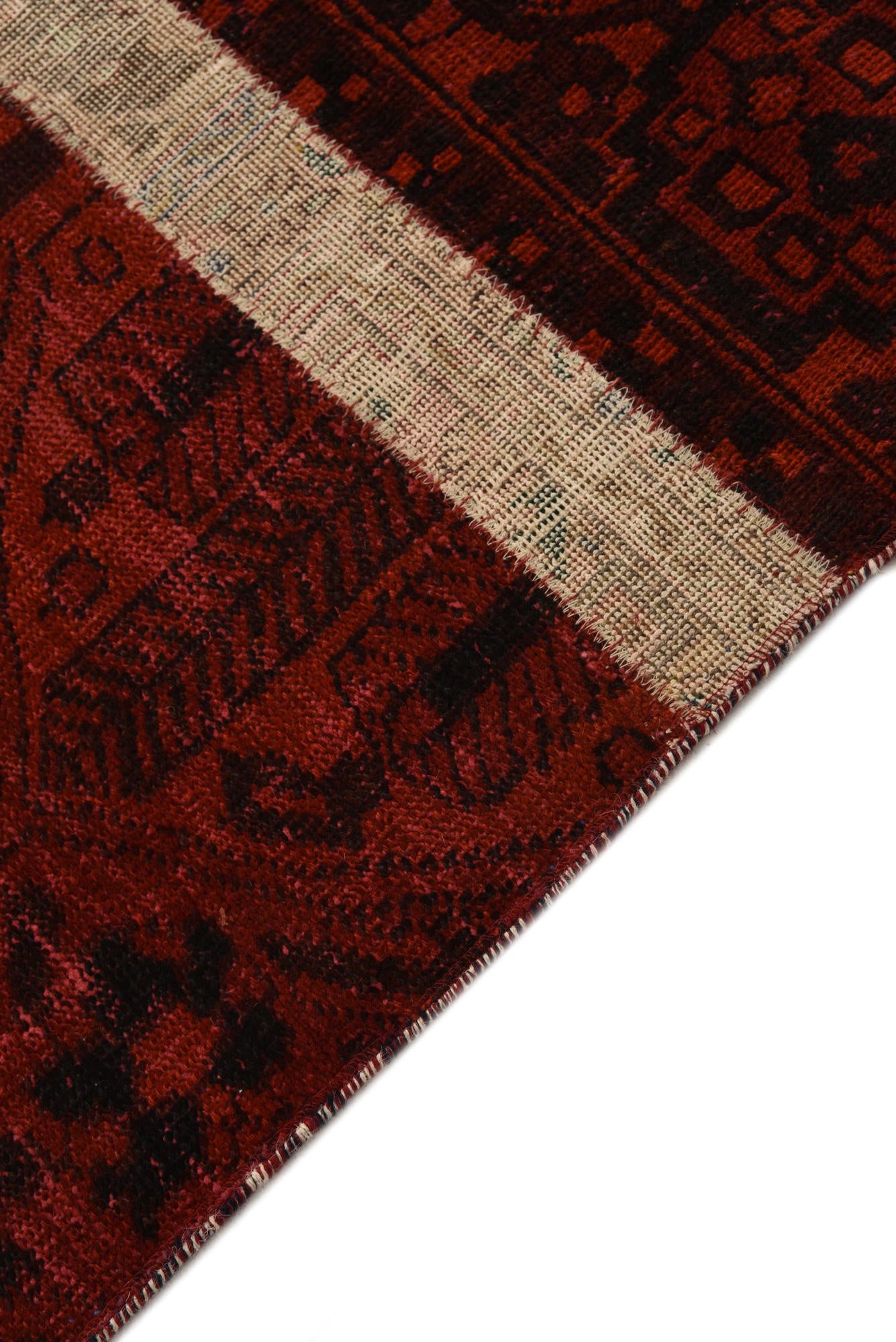 170cm x 270cm anudado a mano Ultra Vintage Alfombra Persa Lana