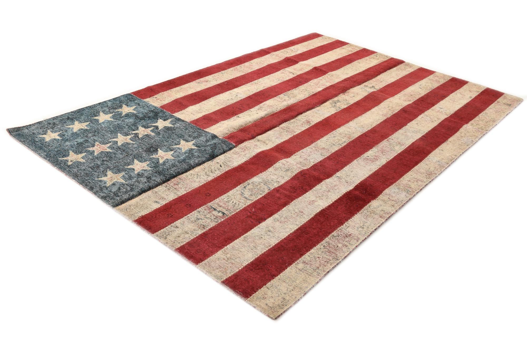 200cm x 305cm anudado a mano Ultra Vintage Alfombra Persa Lana