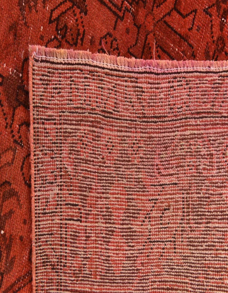 Detail image of 7' 5 x 9' 5  Hand Knotted Ultra Vintage Persian Wool Rug